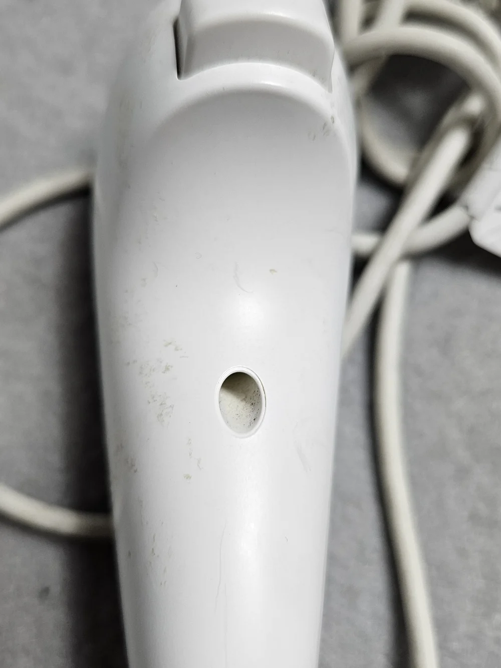 Nintendo Wii Nunchuk Controller RVL-004 White Wired OEM Untested